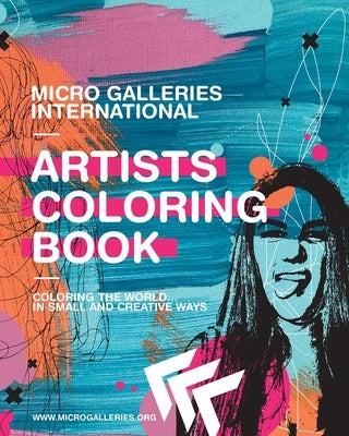 Micro Galleries International Artists Coloring Book by Scalin, Chuck