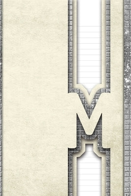 Letter M: Personalized Design Notebook: 120 pages by Change, Journal for