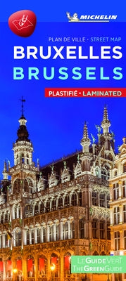 Michelin Brussels City Map - Laminated by Michelin Editions