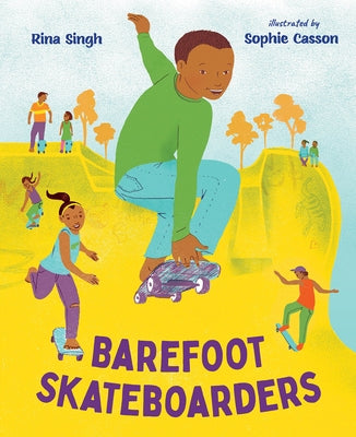 Barefoot Skateboarders by Singh, Rina