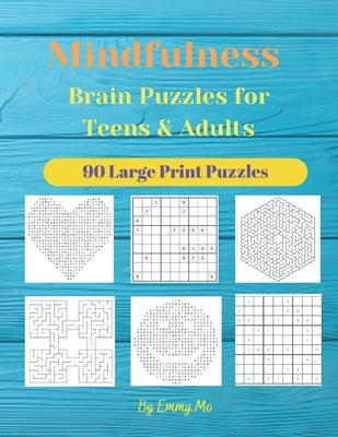 Mindfulness Brain Puzzles for Teens & Adults by Mo, Emmy