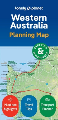 Lonely Planet Western Australia Planning Map 2 by Planet, Lonely
