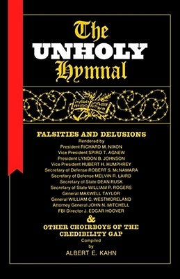 Unholy Hymnal by Kahn, Albert E.