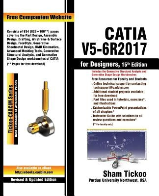 CATIA V5-6R2017 for Designers by Technologies, Cadcim