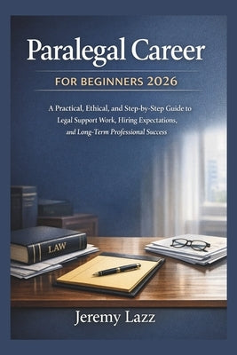 Paralegal Career for Beginners 2026: A Practical, Ethical, and Step-by-Step Guide to Legal Support Work, Hiring Expectations, and Long-Term Profession by Lazz, Jeremy