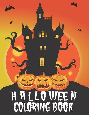 Halloween Coloring Book: Halloween Coloring Book for Kids and Adults by Book, Halloween