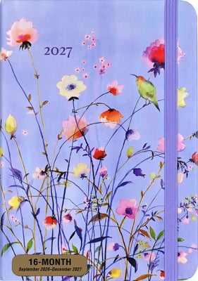 2027 Lavender Wildflowers Weekly Planner (16 Months, Sept 2026 to Dec 2027) by 