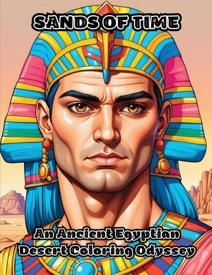 Sands of Time: An Ancient Egyptian Desert Coloring Odyssey by Colorzen