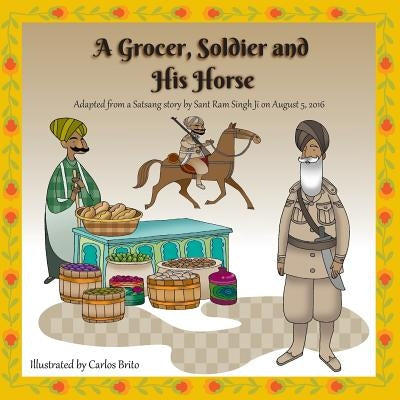 A Grocer, Soldier and His Horse by Brito, Carlos