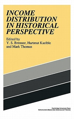 Income Distribution Historical by Brenner, Y. S.