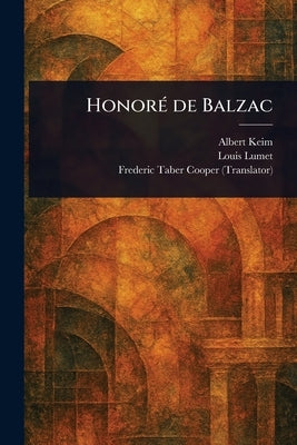 Honoré De Balzac by Keim, Albert