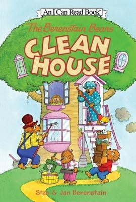 The Berenstain Bears Clean House [With Stickers] by Berenstain, Jan