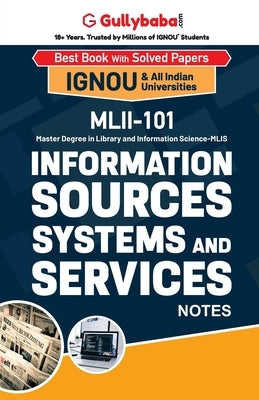 MLII-101 Information Sources, Systems and Services by Panel, Gullybaba Com