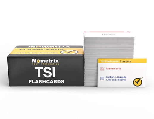 Tsi Study Cards: Tsi Assessment 2024-2025 Review with Practice Test Questions for the Texas Success Initiative [2nd Edition] by Mometrix