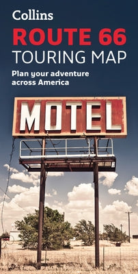Collins Route 66 Touring Map: Plan Your Adventure Across America by Collins Maps