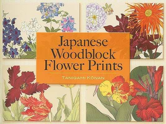 Japanese Woodblock Flower Prints by Kônan, Tanigami