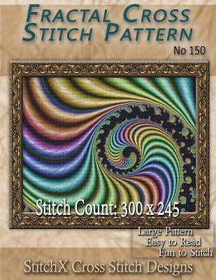 Fractal Cross Stitch Pattern No. 150 by Stitchx