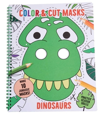 Color & Cut Masks: Dinosaurs by Insight Kids