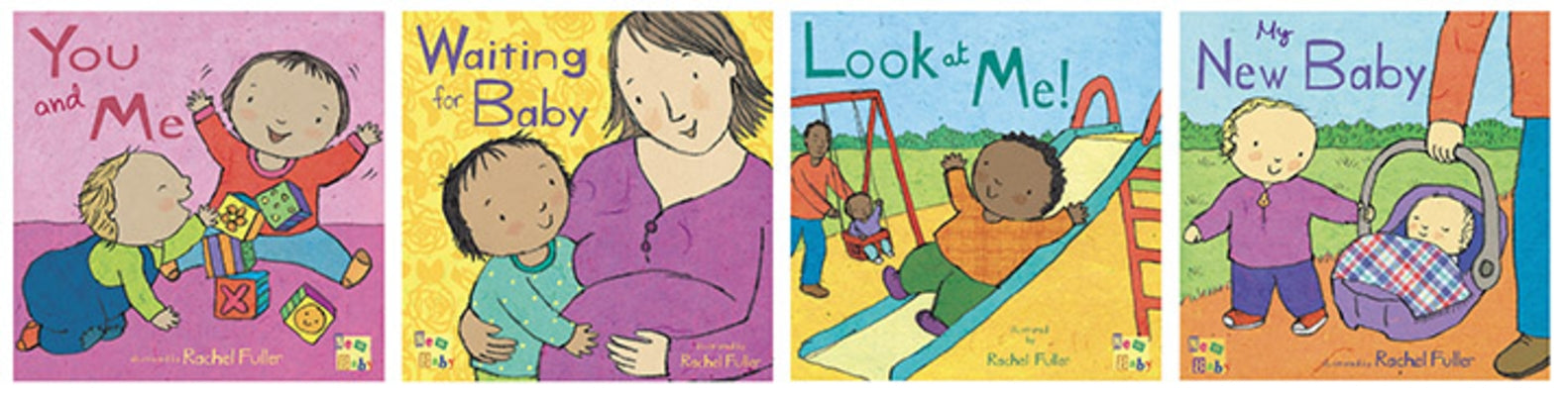 You and Me Board Book Set of 4 by Fuller, Rachel