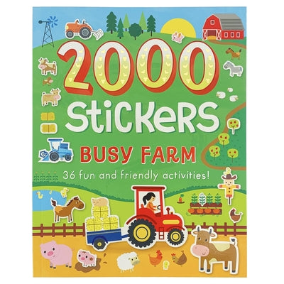 2000 Stickers Busy Farm Activity Book: 36 Fun and Friendly Activities! by Cottage Door Press