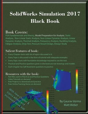 SolidWorks Simulation 2017 Black Book by Verma, Gaurav