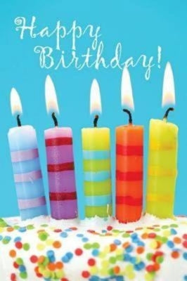 Birthday Candles & Cake Postcard (Pkg of 25) by Abingdon Press