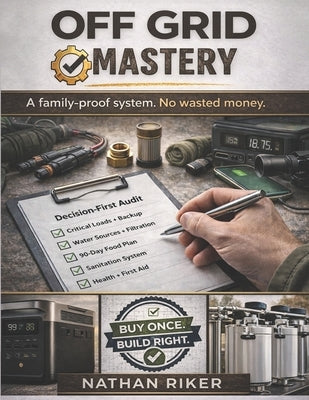 Off Grid Mastery: Step-by-Step DIY Projects to Achieve Self-Sufficiency, Live Free From the Grid, Protect Your Family, Master Survival Skills, and Be by Riker, Nathan