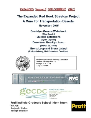 The Expanded Red Hook Streetcar Project A Cure For Transportation Deserts by Diamond, Bob