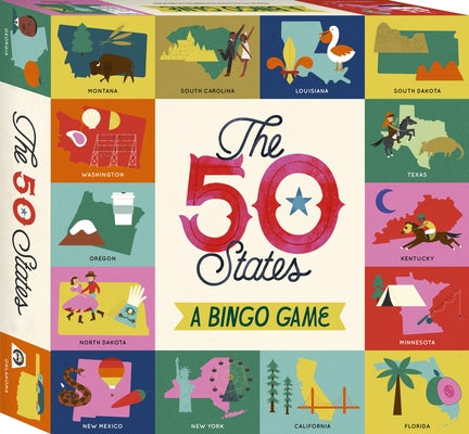 The 50 States Bingo: A Bingo Game for Explorers by Linero, Sol