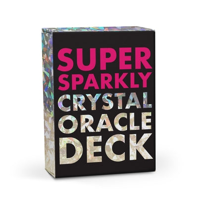 Super Sparkly Crystal Oracle Deck: 50 Oracle Cards & Guidebook by Kahn, Nina