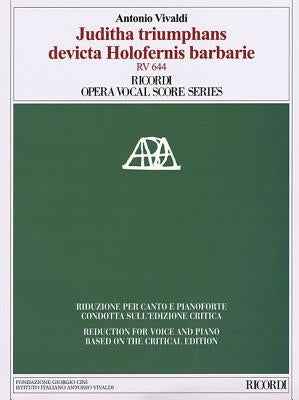 Juditha Triumphans Devicta Holofernis Barbarie by Vivaldi, Antonio