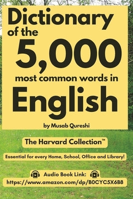 Dictionary of the 5000 most common words in English by Qureshi, Musab