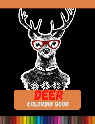 Deer Coloring Book: An Adult Coloring Book by Print, DXL