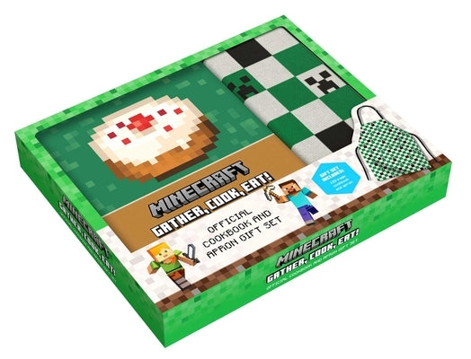 Minecraft: Gather, Cook, Eat! Official Cookbook [Gift Set] [Apron] by Theoharis, Tara