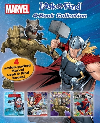 Marvel: Look and Find 4-Book Collection by Mawhinney, Art