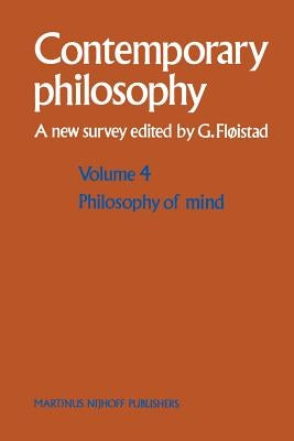 Philosophy of Mind/Philosophie de l'Esprit by Fløistad, Guttorm
