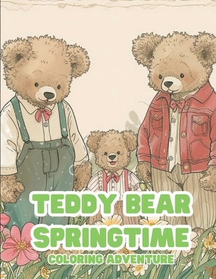 Teddy Bears in Bloom: A Coloring Adventure by Hall, Magnolia