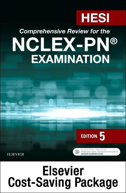 Hesi/NCLEX Student Preparation Package for Pn: eBook on Vitalsource and Online Review 2e Retail Card by Hesi