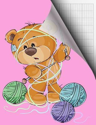 Knitting Design Graph 2: 3 Paper; 2 Stitches Measures 3 Rows for Oversized Yarn, Thick Wool or Knitting Double by Publishing, Wooly Treehouse