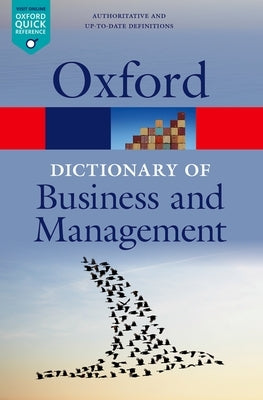A Dictionary of Business and Management by Law, Jonathan