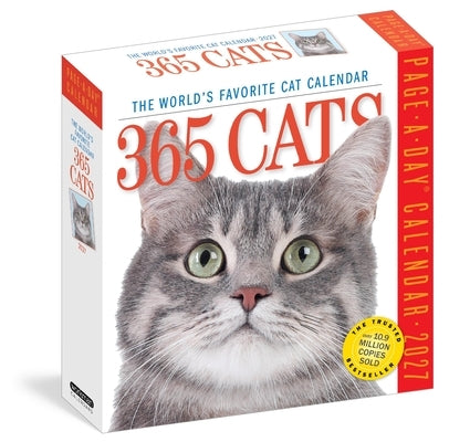 365 Cats Page-A-Day(r) Calendar 2027: The World's Favorite Cat Calendar by Workman Calendars