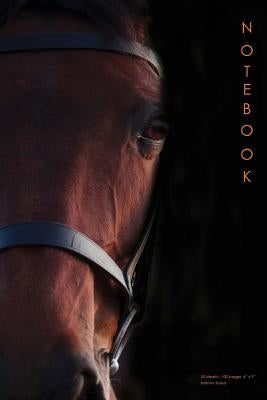 Note Book: Horse Lovers - Narrow Ruled, 100 Pages (50 Sheets), 6 X 9 by Peters, P. M.