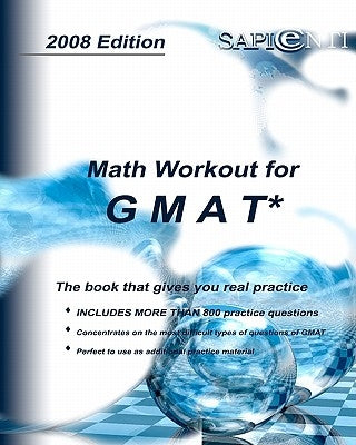 Math Workout For Gmat By Sapienti by Semerun, Anna