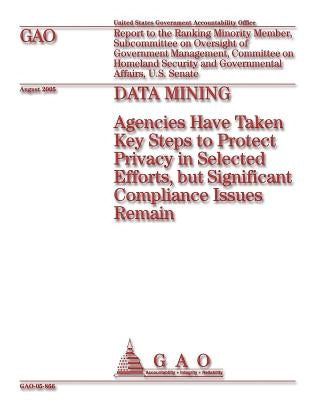Data Mining by Accountability Office, U. S. Governement