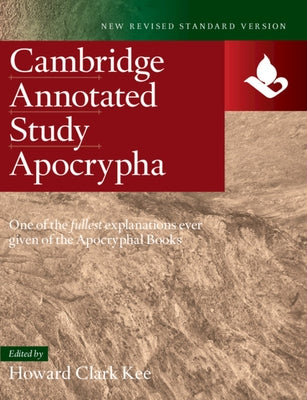 NRSV Study Apocrypha by Kee, Howard Clark