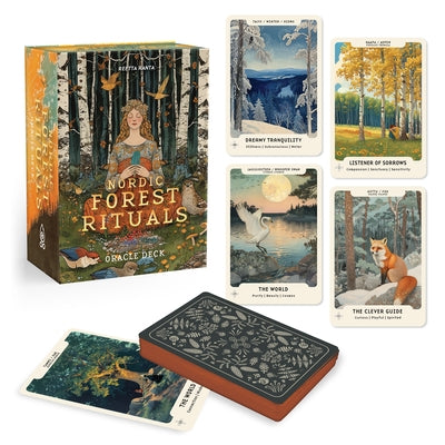 Nordic Forest Rituals Oracle Cards: Bringing Ancient Wisdom Into Modern Life (Oracle Kit Box Set with 49 Cards and Guide Book) by Ranta, Reetta