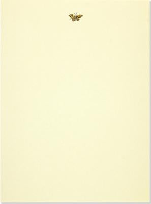 Gold Butterfly [With 24 Envelopes] by Peter Pauper Press, Inc