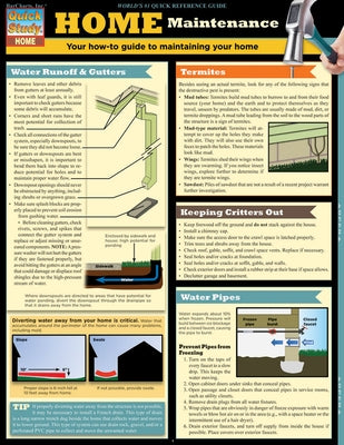 Home Maintenance by Prince, Chris