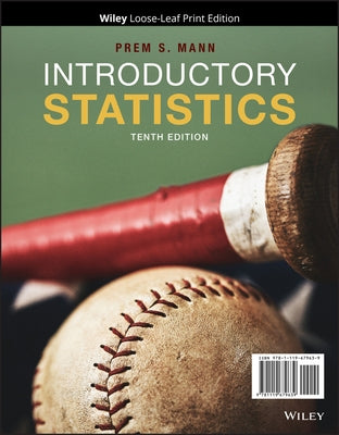 Introductory Statistics by Mann, Prem S.
