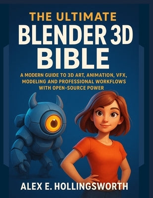 The Ultimate Blender 3D Bible: A Modern Guide to 3D Art, Animation, VFX, Modeling and Professional Workflows with Open-Source Power by Hollingsworth, Alex E.